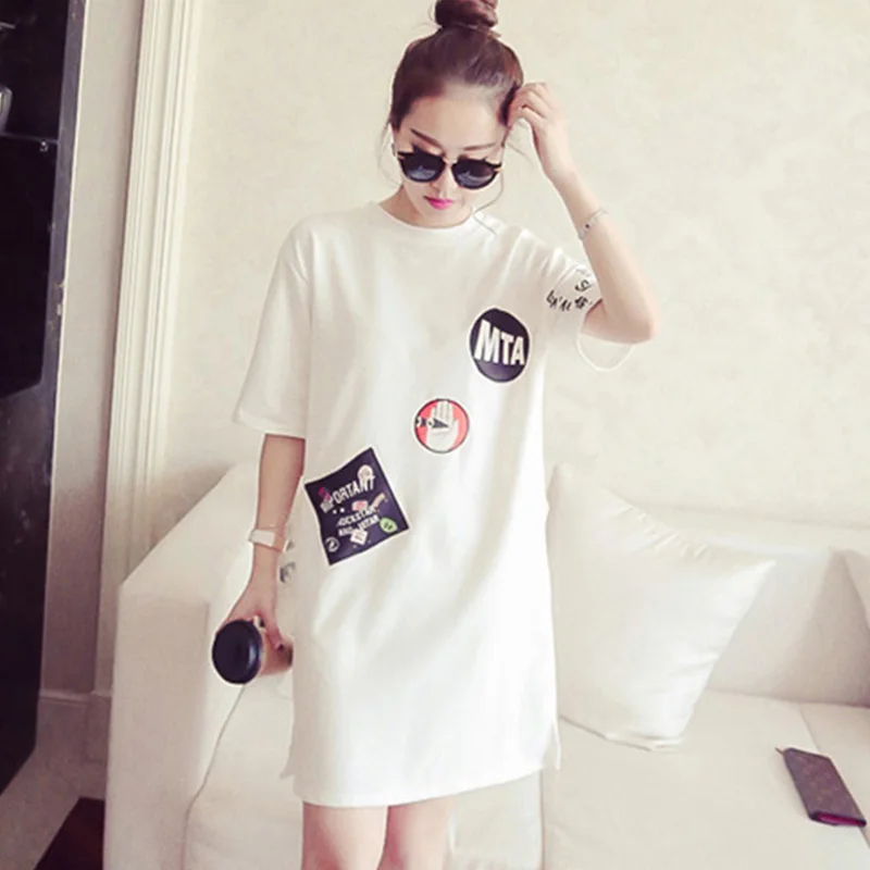 Летняя футболка с короткими рукавами и открытой стороной модель 2020 года