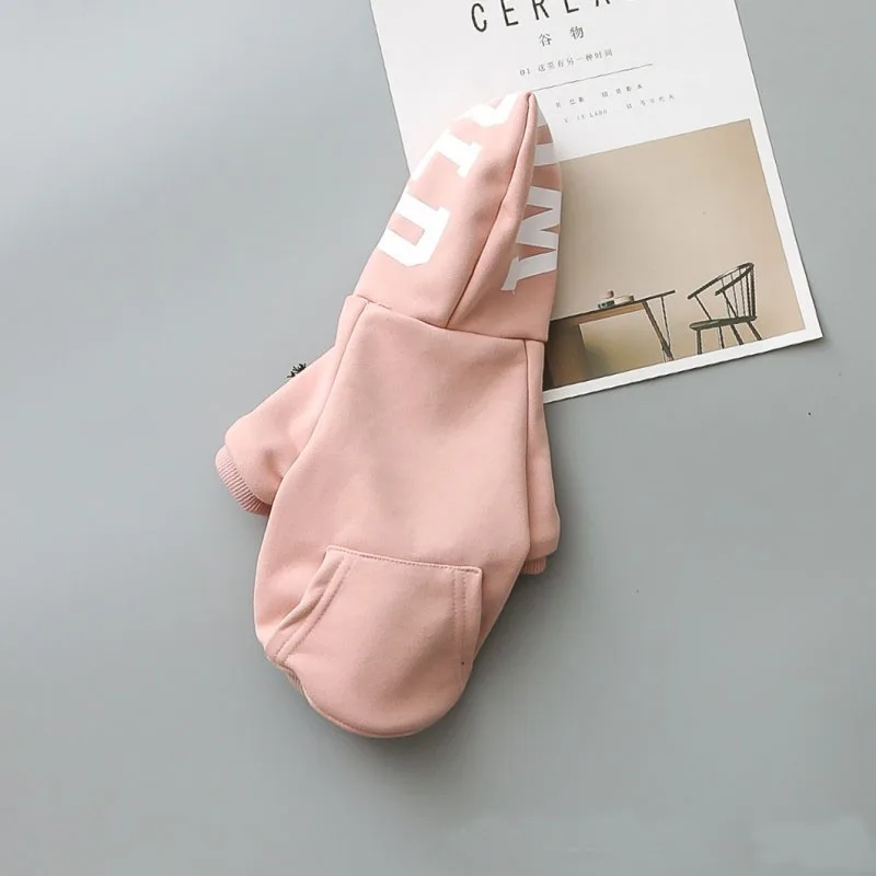 Зимнее теплое пальто для собак одежда куртка домашних животных мягкая Одежда