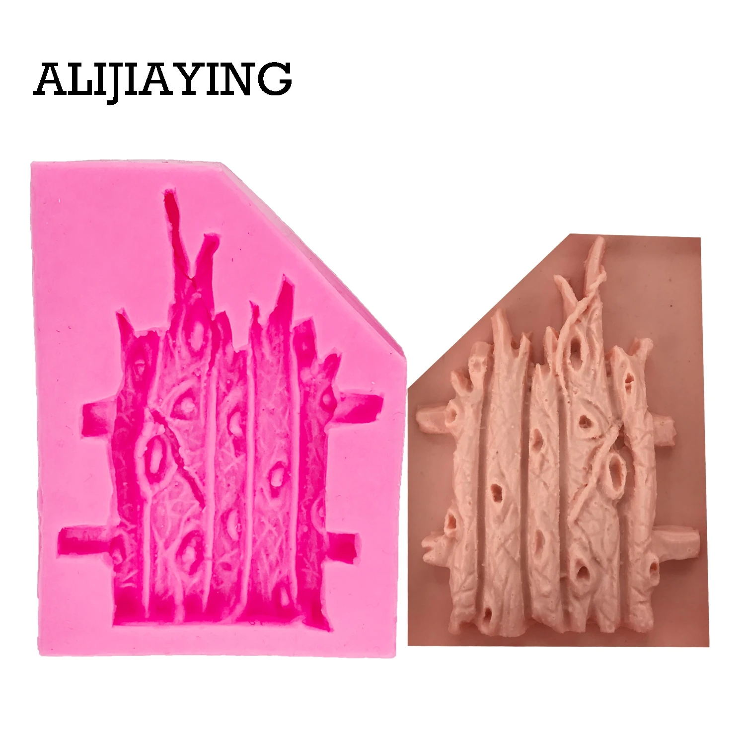 

M1375 Fence Cake border mold Silicone Fondant Mold DIY Cake Decorating tools Chocolate Sugar Craft Molds Resin Clay Mold