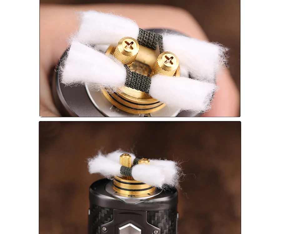 8 в 1 готовые катушки с Vape хлопок электронная сигарета органический хлопок нагревательный провод бекон Kendo хлопок для OBS двигатель RTA