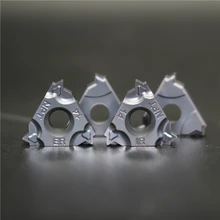 10 шт. 16ER M 14NPT 11IR карбид Вставки резьбы лезвия 16IRM 16ERM 11,5 NPT 8 27 cnc токарный станок резец инструмент
