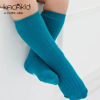 Kacakid/Новые осенние длинные носки для малышей Детские без пятки хлопковые