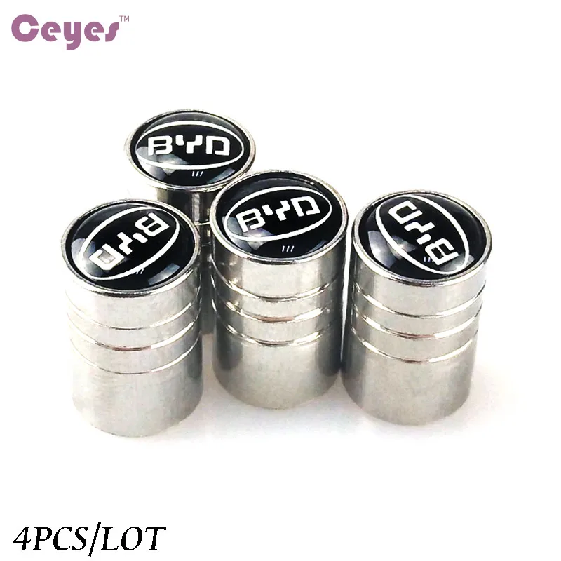 Автомобильный Стайлинг Эмблема Металлические колпачки клапана колеса чехол для