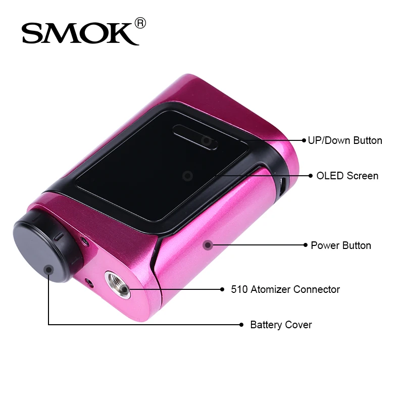 SMOK Alien AL85 коробка мод 85 Вт электронная сигарета Smok Vape TC TFV8 Детский Танк оригинал|box