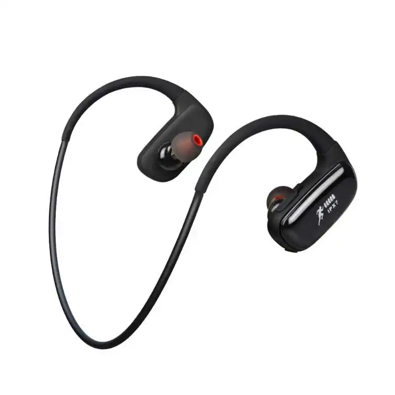black MS 8G памяти водонепроницаемый MP3 IPX7 музыкальный плеер подводный Спорт Bluetooth наушники для плавания/велоспорта/бега/пешего туризма - Цвет: black
