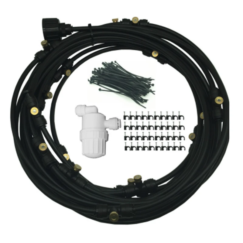 Наружная система охлаждения от запотевания комплект для теплицы сада