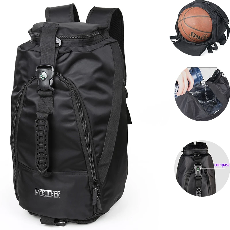 

Portable Gym Bag Sports Bag Sac De Sport waterproof Bags MenTraining Tas for Shoes Fitness Yoga Travel Luggage Basketball bag