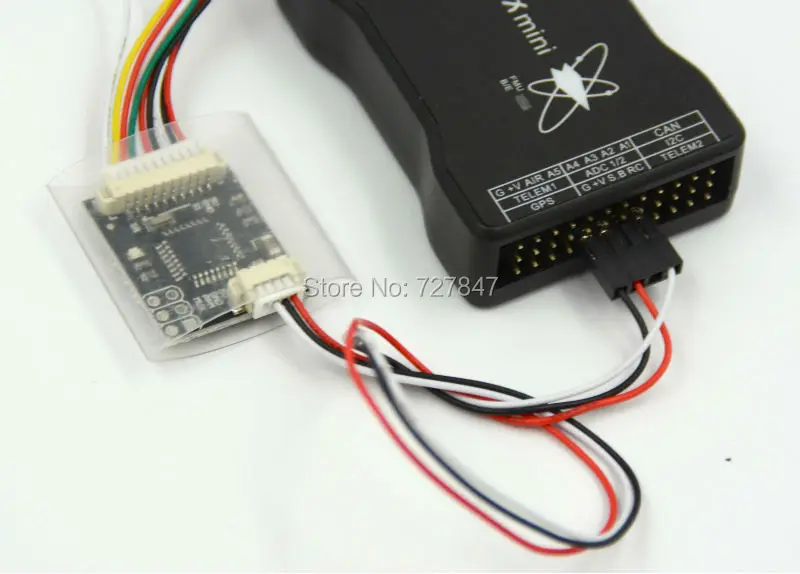 Мини Pixhawk Flight Управление 32bit Pixhawk2.4.6 Мощность модуль Минин Osd 433 мГц телеметрии 7N gps