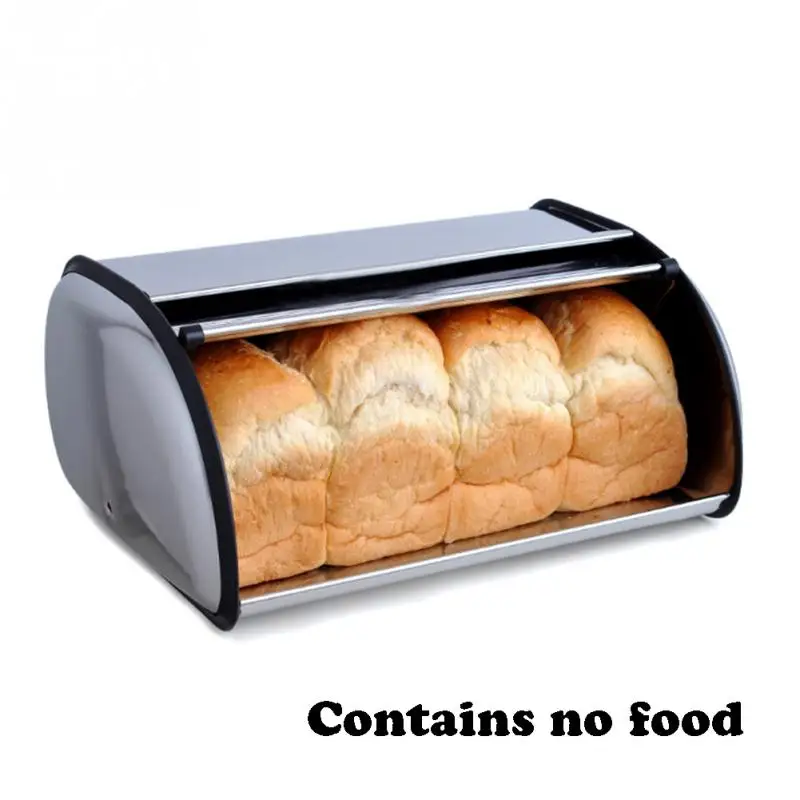 2018 Новое поступление высокое качество Нержавеющая сталь ножках хлеб ящик для