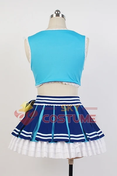 Love Live! Летняя униформа для чарлидеров Live Сонода Umi костюм косплея на Хэллоуин