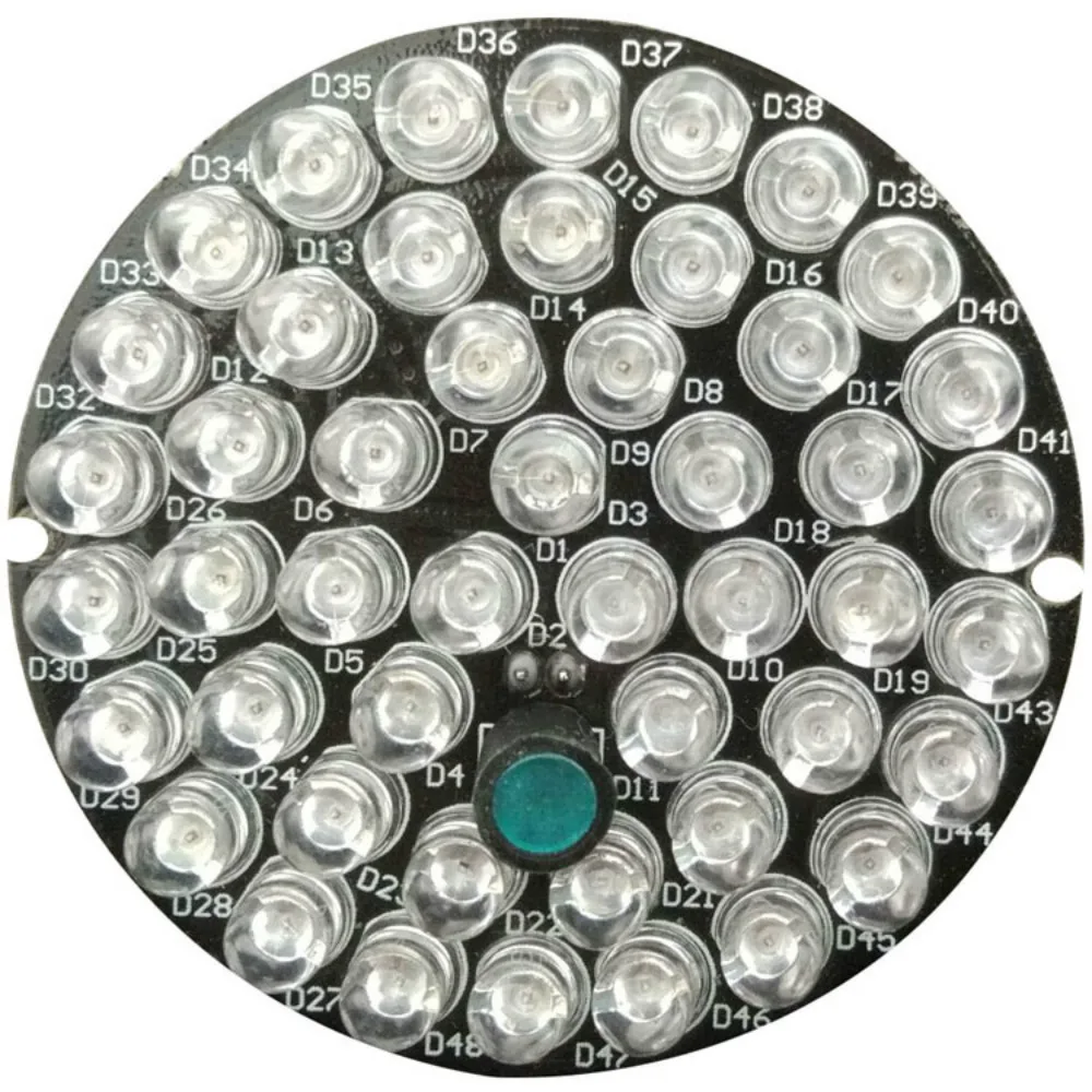 48 IR LED CCTV инфракрассветильник плата 850 нм для инфракрасного осветителя