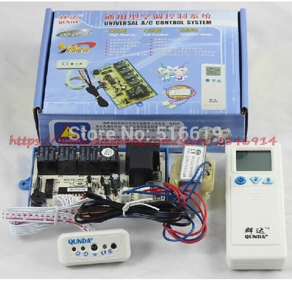 

QD-U03A+ Hanging air conditioner general computer board / double probe / heating / air conditioning control board