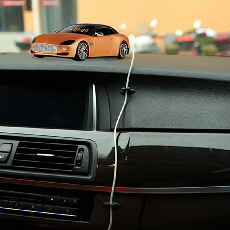 4 шт. автозажим USB шнура кабеля фиксированный зажим зарядный кабель Держатель
