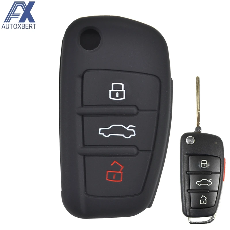 Чехол для Audi A1 S1 A3 S3 A4 A6 RS6 TT Q3 Q7 2005 2006 2007 2008 2009|Футляр автомобильного ключа| |