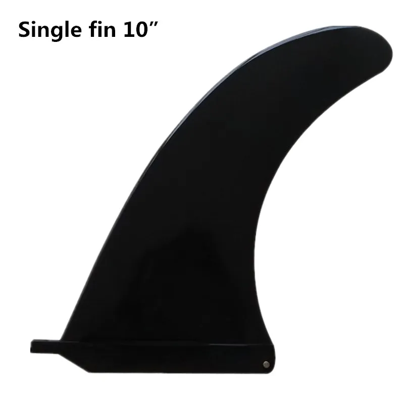 SUP одиночные плавники 6,5 ''7,5'' 7,75 ''8'' 9 ''9,5'' 10 ''дюймов нейлоновые пластмассовые плавники для серфинга Лонгборд Центровой плавник стоячий весло