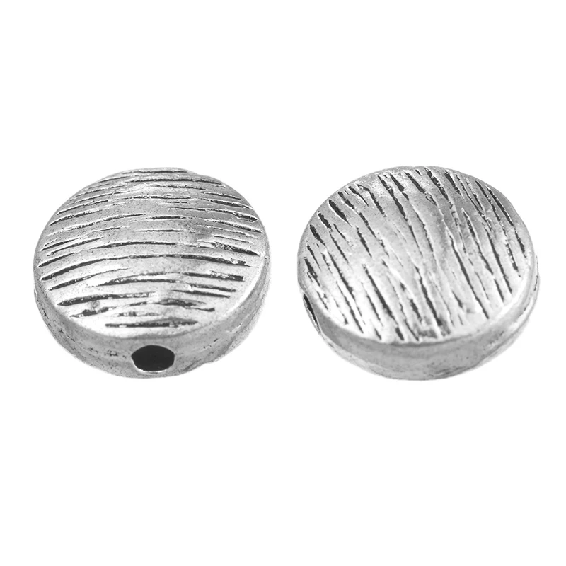 30 шт плоские круглые бусины 10 мм диаметр.|beads 10mm|spacer beadsbeads spacers beads |