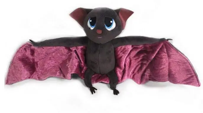 Волшебник отель кричащий хост вампир Дракула ПОВЕРНУТАЯ летучая мышь плюшевая