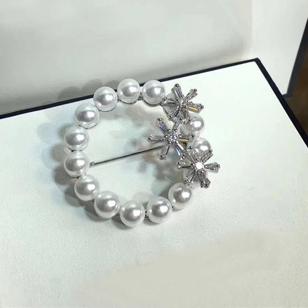 Designer Fashion Copper Jewelry 3A Cubic Zirconia Party Brooch | Украшения и аксессуары