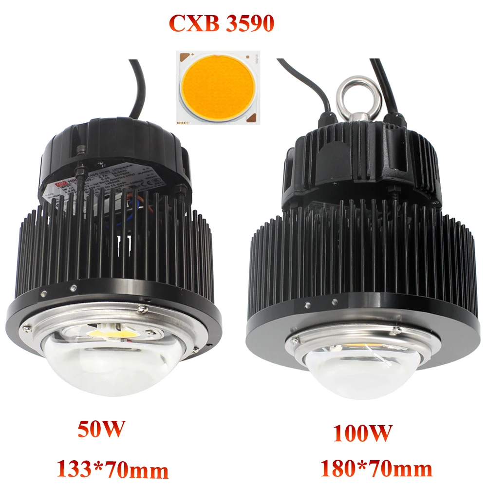 Высокое качество COB CXB3590 3500k Veg/Bloom полный спектр led растительный светильник DIY наборы с Mwell драйвер контактный радиатор без вентиляторов
