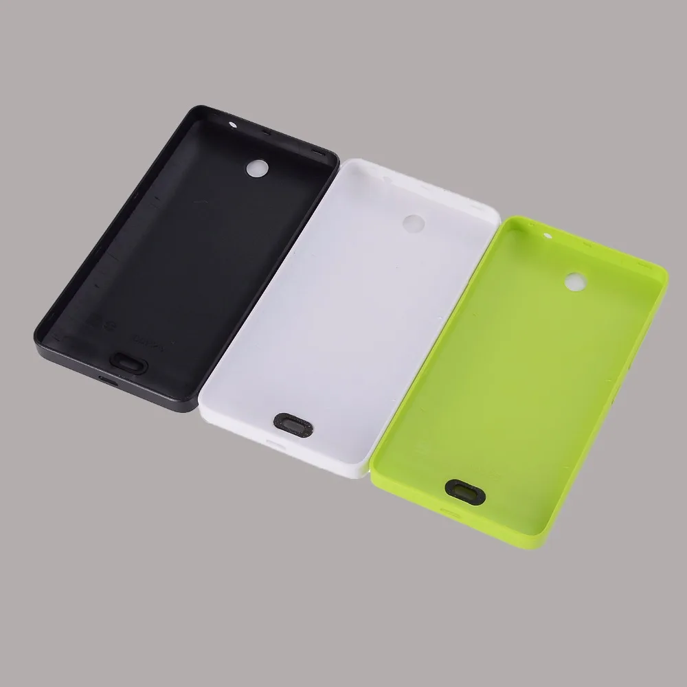 Для Microsoft lumia 430 задняя дверь корпус батарейный отсек чехол крышка с боковыми