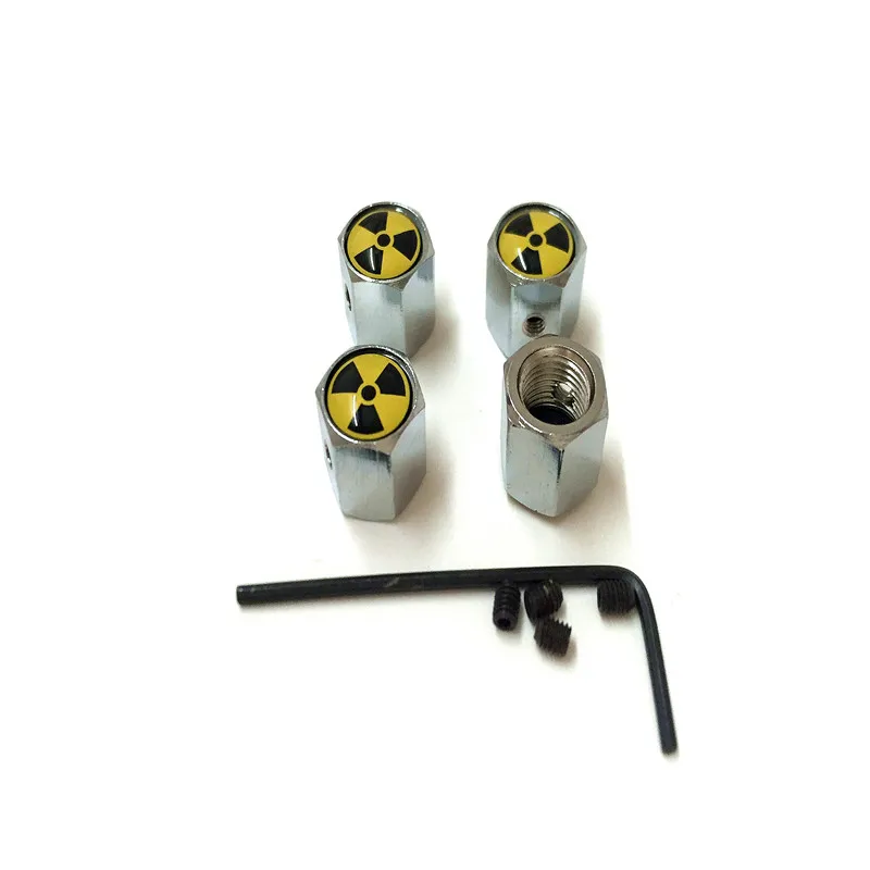 100 компл./лот автомобильный Стайлинг противоугонное оружие ядерной бомбы дизайн