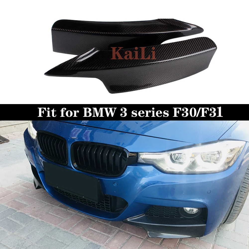 Щитки для переднего бампера BMW F30 F31 M Sport Sedan 4 Door 13 17 320i 325i 328i 2015 + 3