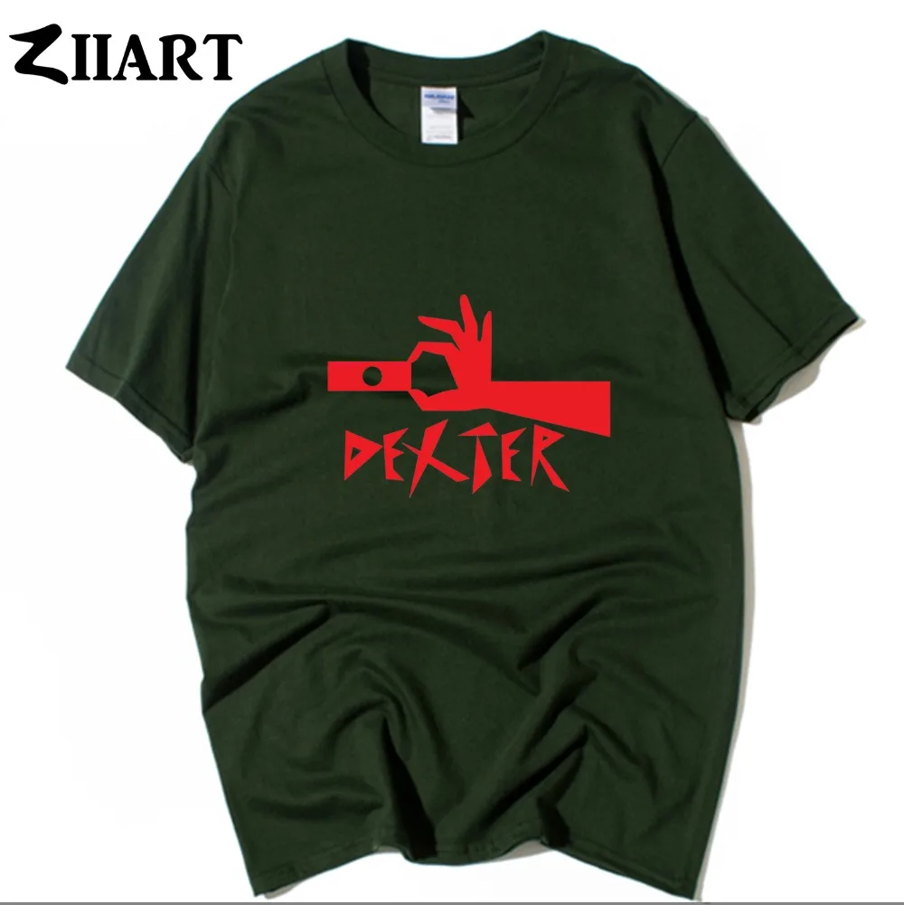 Dexter ручная матовая стеклянная брызга крови аналитик Морган Майкл С. Мужская