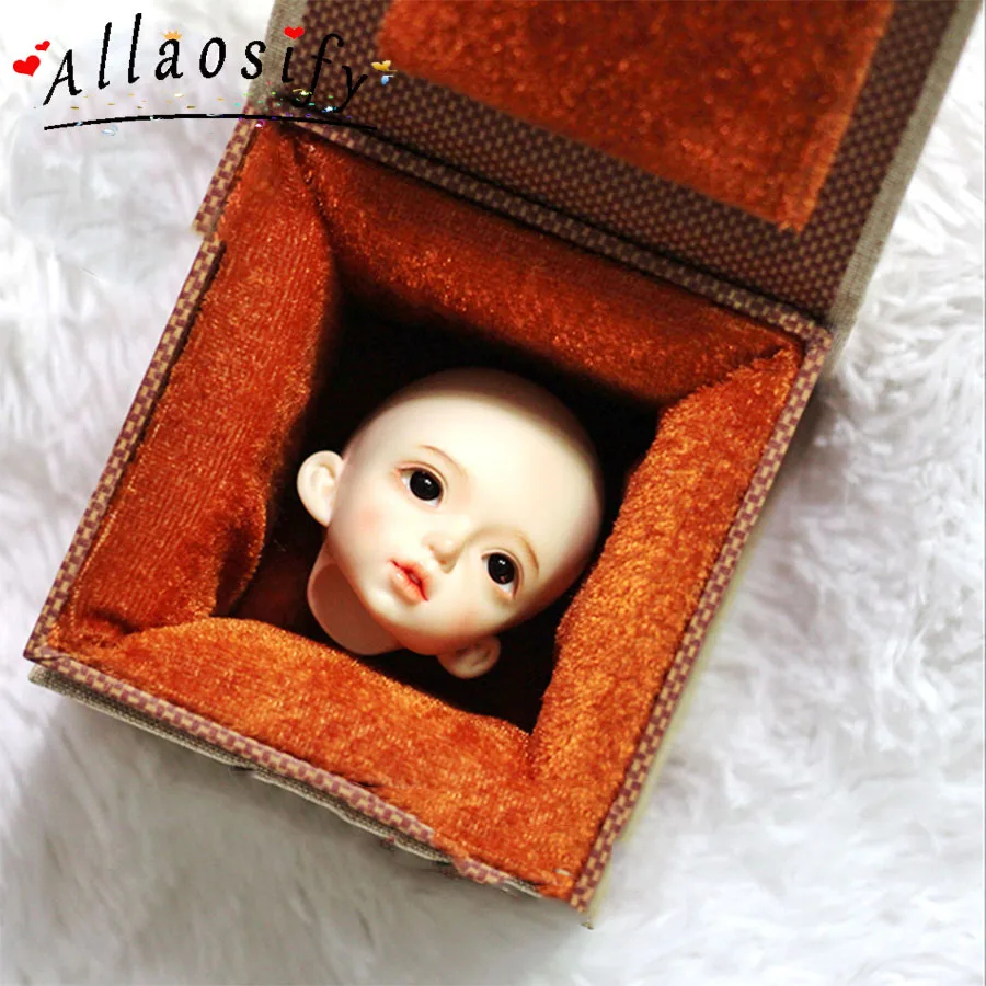 Шарнирная кукла Allaosify 1/3 1/4 1/6 1/8 полноразмерная с одной головой коробка для