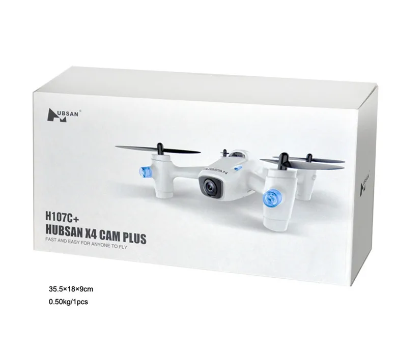 Квадрокоптер Hubsan X4 Camera Plus H107C + 6-осевой Gyro RC с камерой 720P RTF 2 4 ГГц (обновленная