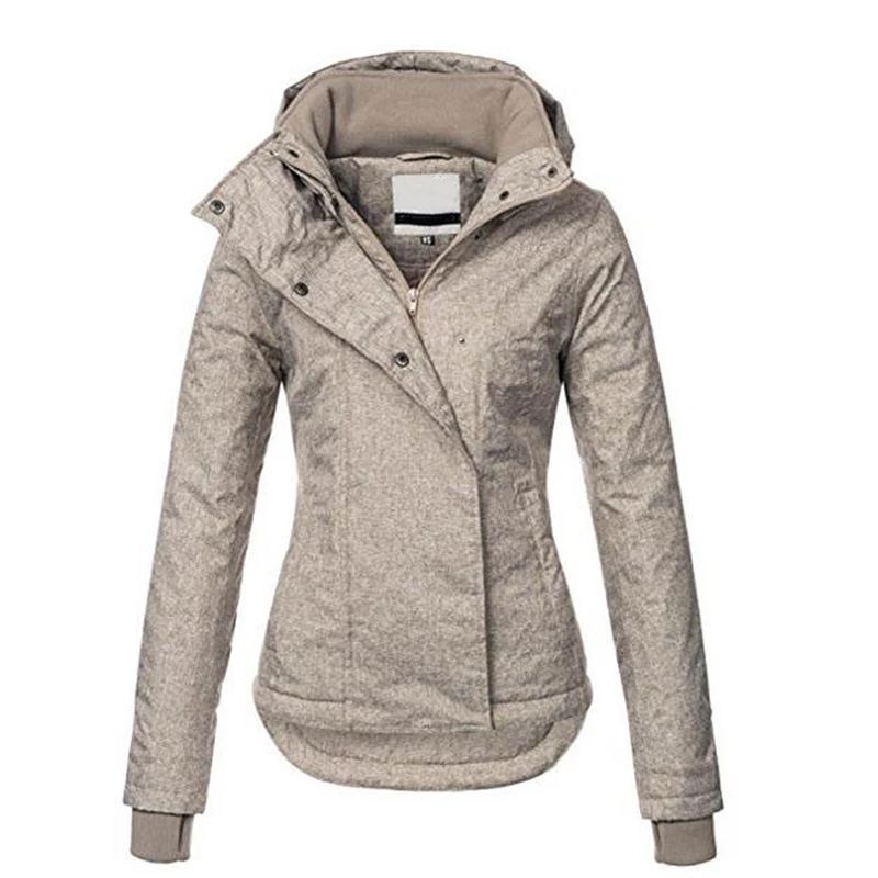 Зимняя женская куртка 2019 оптовая продажа базовое облегающее пальто в