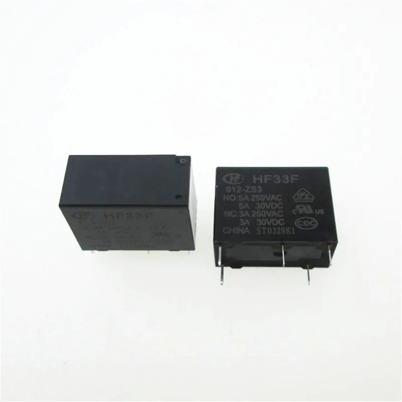 NEW relay HF33F-012-ZS3 JZC-33F-012-ZS3 HF33F 012-ZS3 JZC-33F 12VDC DC12V 12V 3A 250VAC 5PIN | Обустройство дома