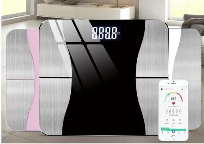 Интеллектуальная Зарядка Bluetooth Fat Scale точное взвешивание Подарок Электронные
