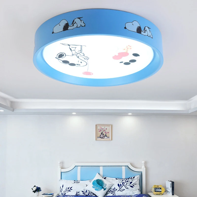 Светодиодный симпатичный светильник для спальни мультяшный детский потолочный