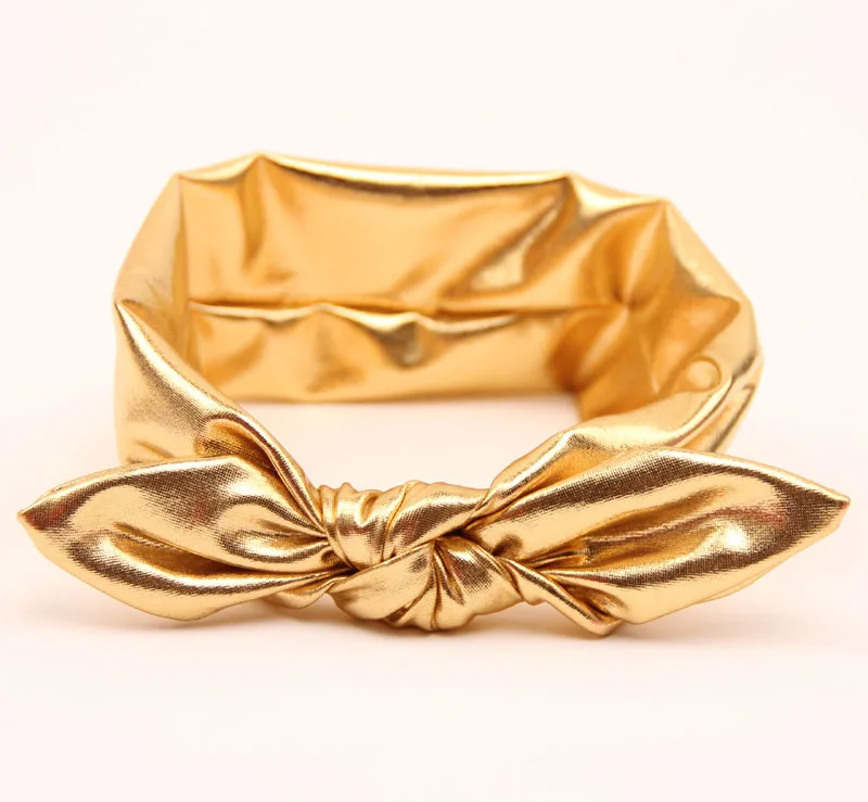 Роскошный Новый эластичный ободок для маленьких девочек с бантом аксессуар