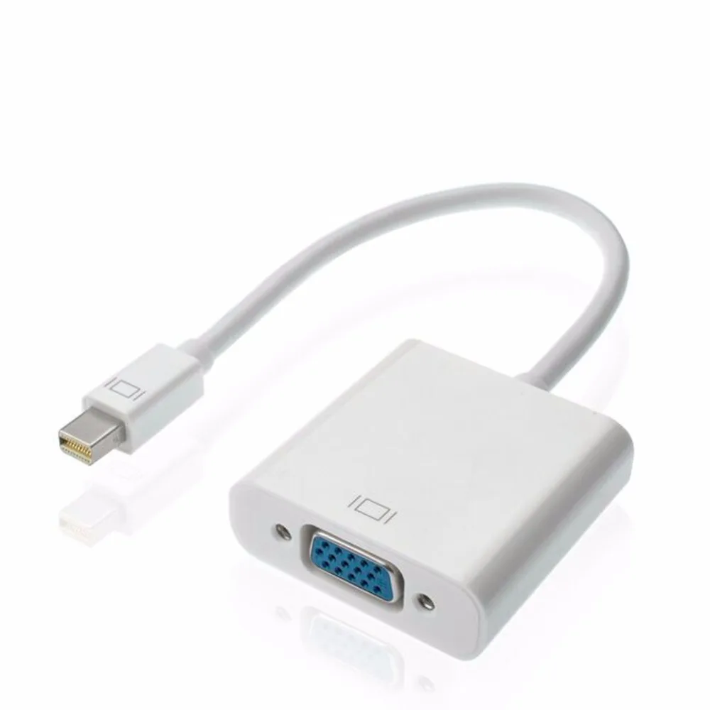 Квалифицированный адаптер Thunderbolt Mini DisplayPort для VGA переходник мужчин и женщин MacBook