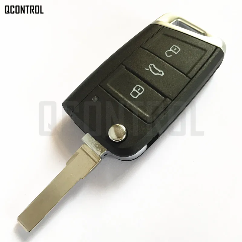 QCONTROL Автомобильный Дистанционный ключ без ключа-go для SEAT Ibiza Leon Toledo 434 МГц ID48
