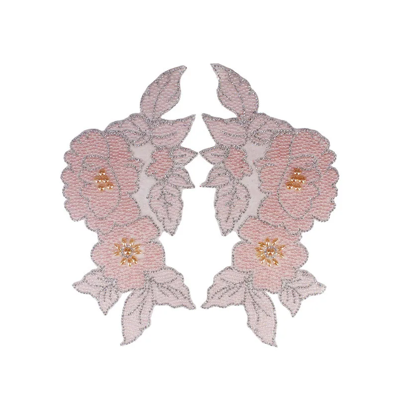 5 пар зеркальных цветов аппликация для рукоделия наклейки с утюгом на наклейках