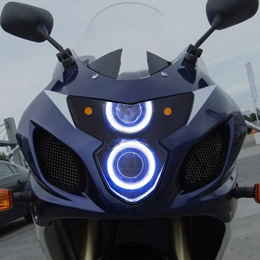 Передние фары KT для мотоцикла Suzuki GSXR GSX-R600 2004-2005 HID Проектор Светодиодный (LED) Глаз