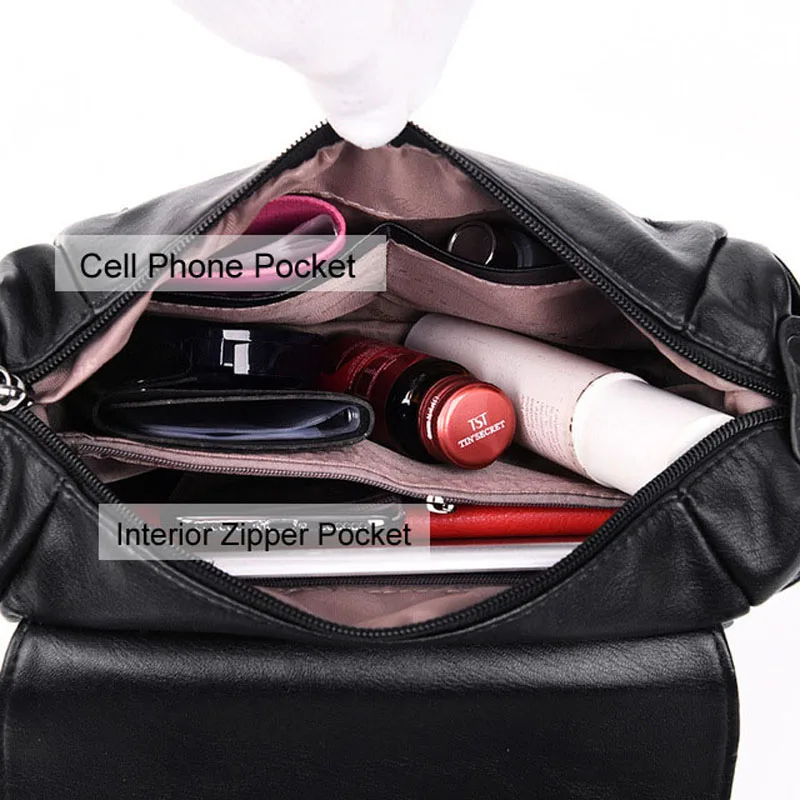 Bolsa feminina сумки для женщин 2018 кожаные сумочки sac основной femme Сумка Черный Дизайнер