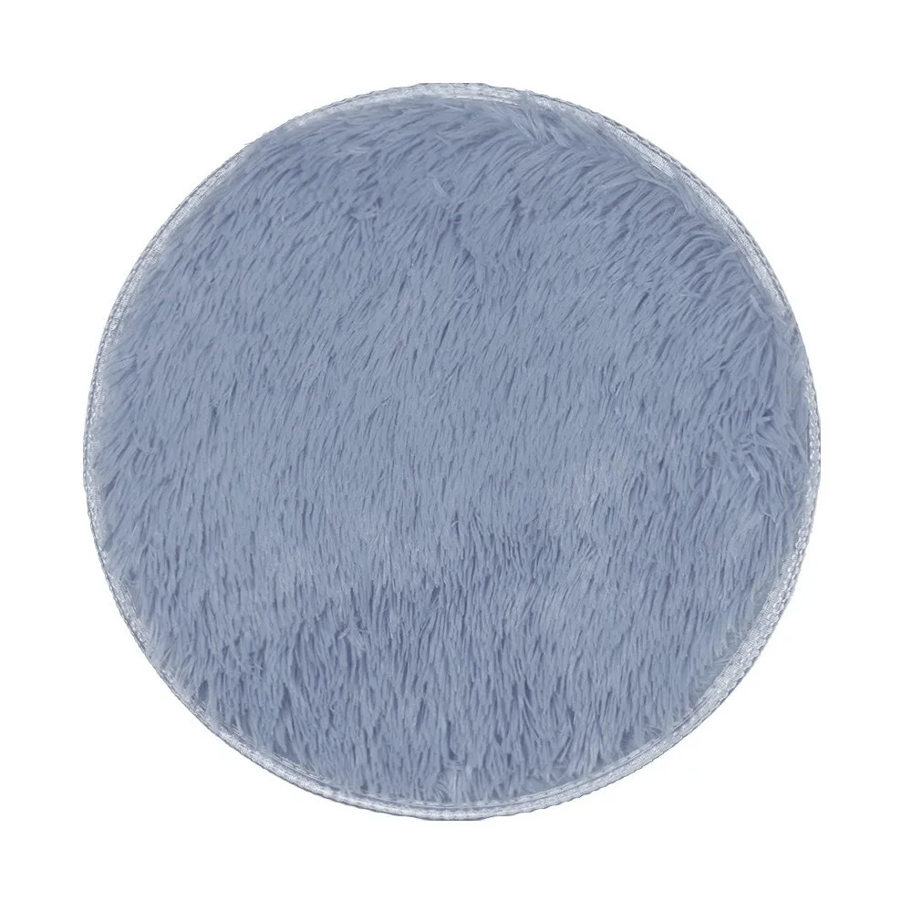 Soft 40*40 см RoundThickened Одеяло круговой домашние коврики Обеденная Спальня ковер