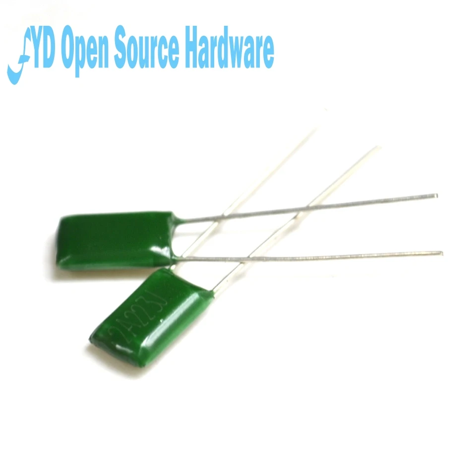 50 шт. 2A223J 100В 22NF 0 022 мкФ полиэфирные конденсаторы|polyester capacitor|22nf capacitor0.022uf capacitor |