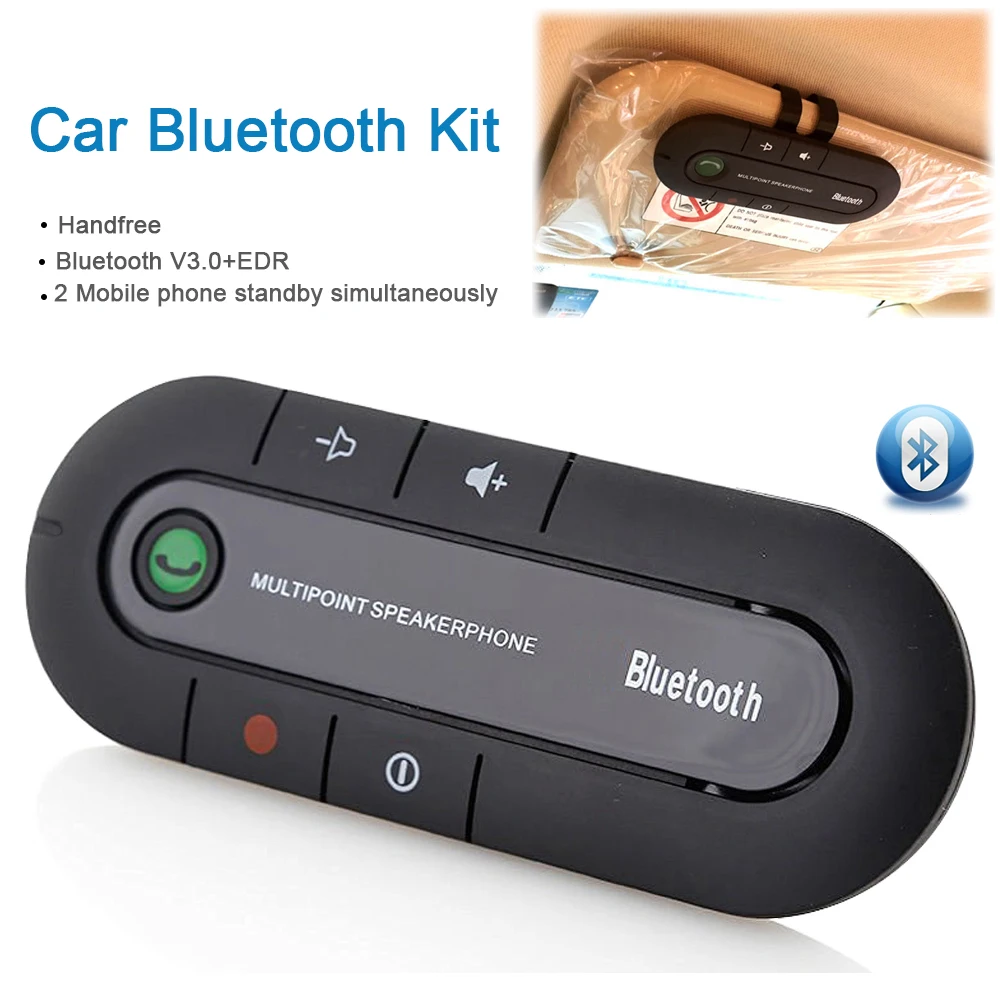V3.0 + EDR Bluetooth Автомобильный солнцезащитный козырек Handfree многоточечный динамик