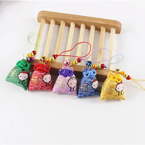 Маленькая традиционная Подвеска для телефона omamori милый брелок-подвеска сумок с
