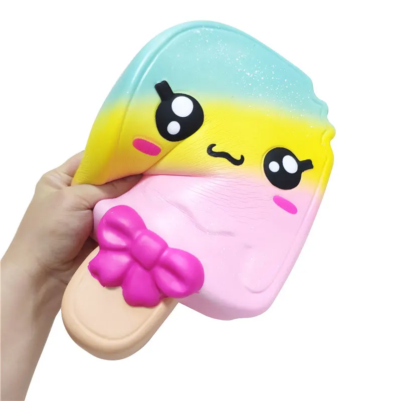 11 дюймов милые игрушки сжималки Jmbo Icecream из мягкой искусственной кожи антистресс