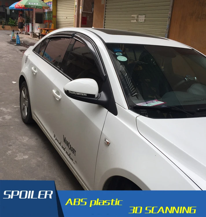 Пластиковый оконный козырек для Cruze вентиляционные оттенки защита от солнца и