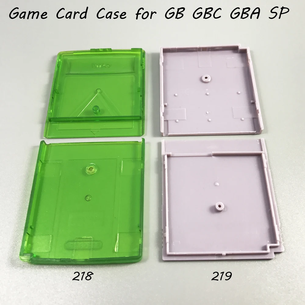 1x серый прозрачный зеленый чехол для игровой карты Чехол Для GB GBC GBA SP игрового