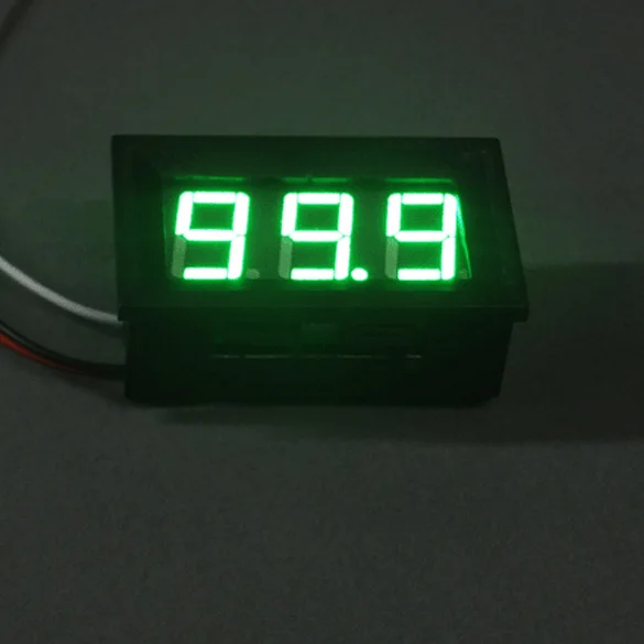 Качественный ЖК дисплей постоянный ток 0 100 В красный/синий светодиодный