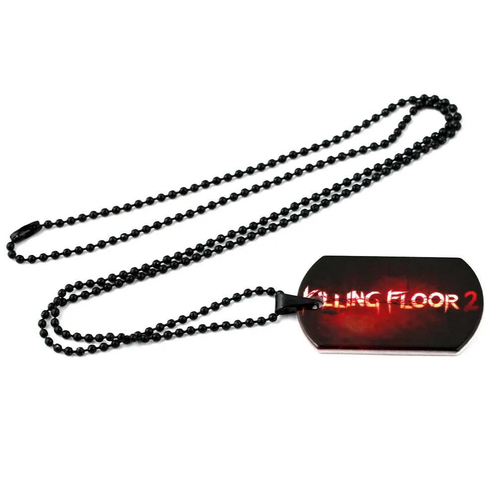Игра Killing Floor 2 колье-чокер двусторонняя Мужская и женская Ювелирная бирка для