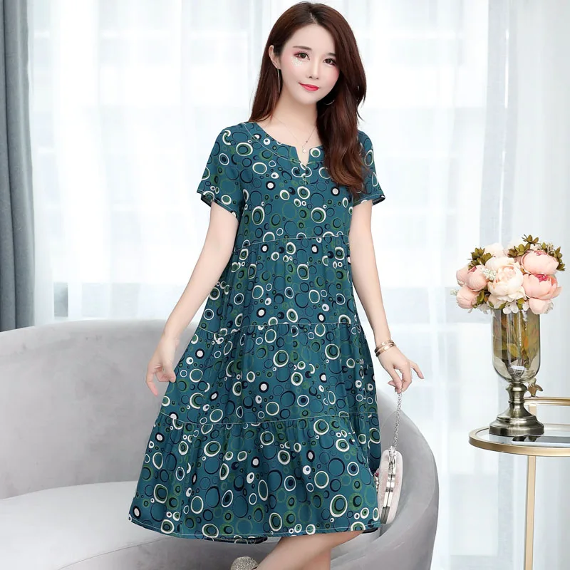 Летние платья для женщин с v-образным вырезом принтом в винтажном стиле vestidos verano