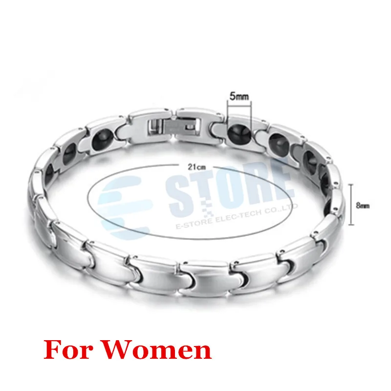 Браслеты для влюбленных из нержавеющей стали энергетические браслеты с